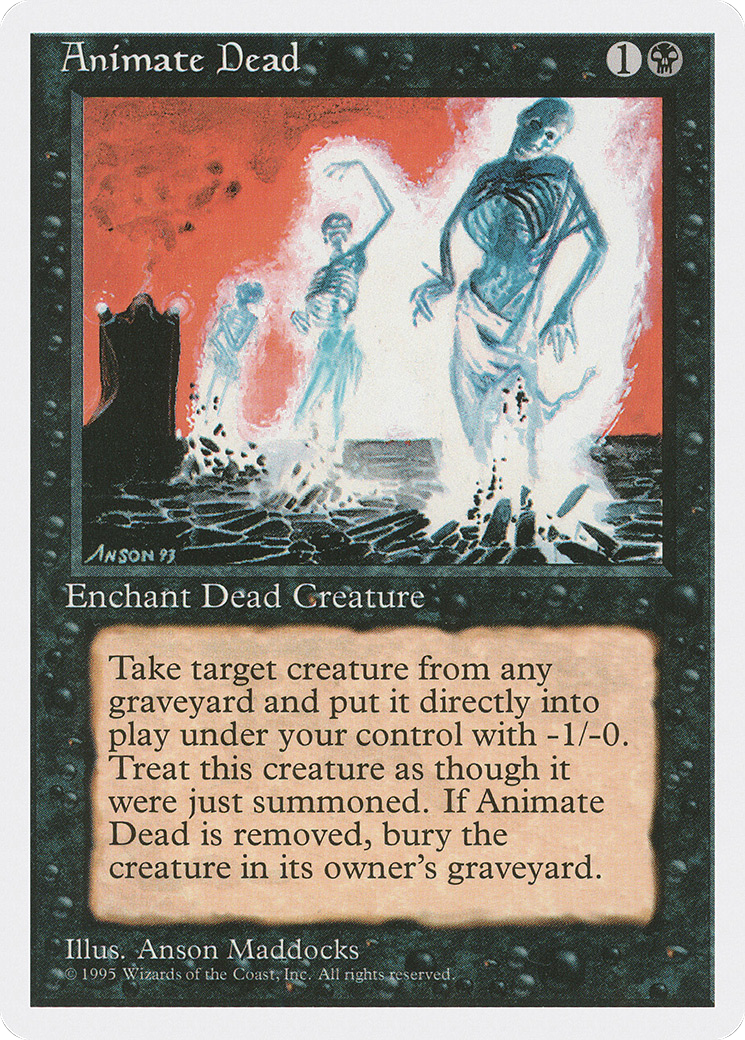 Animate Dead (4ED-002) - Fourth Edition