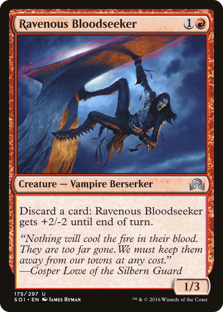 Ravenous Bloodseeker (SOI-175) - Shadows over Innistrad Foil