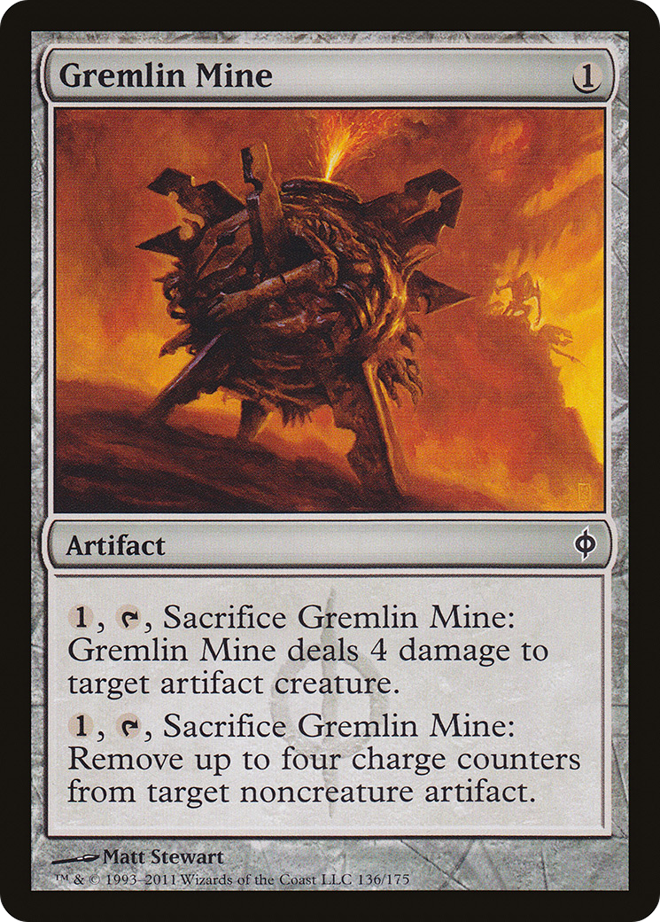Mine Gremlin (NPH-136) - Nouvelle feuille Phyrexia