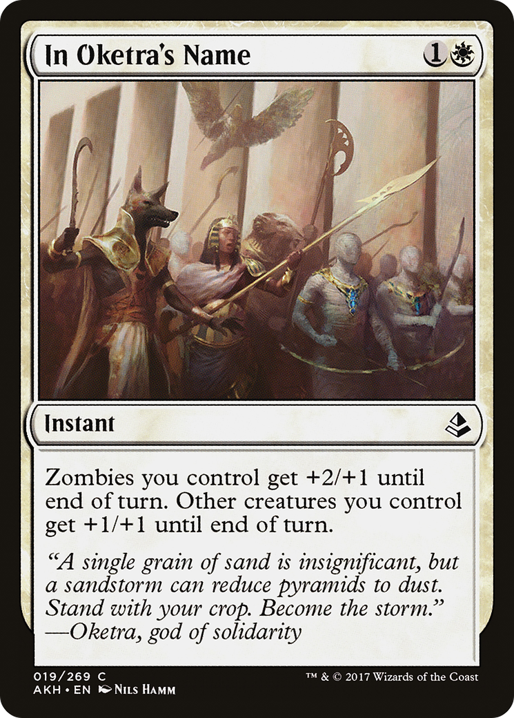 Au nom d'Oketra (AKH-019) - Amonkhet