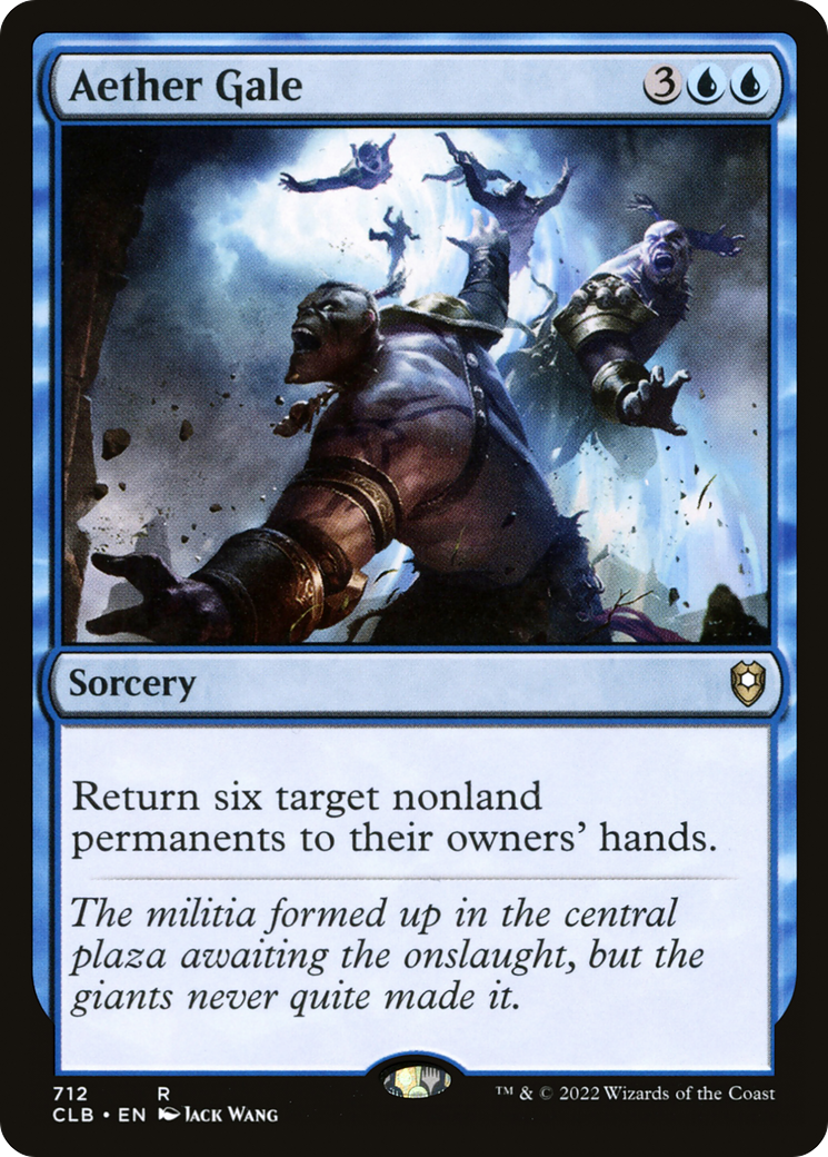 Coup de vent d'Éther (CLB-712) - Commander Legends : La Bataille de Baldur's Gate