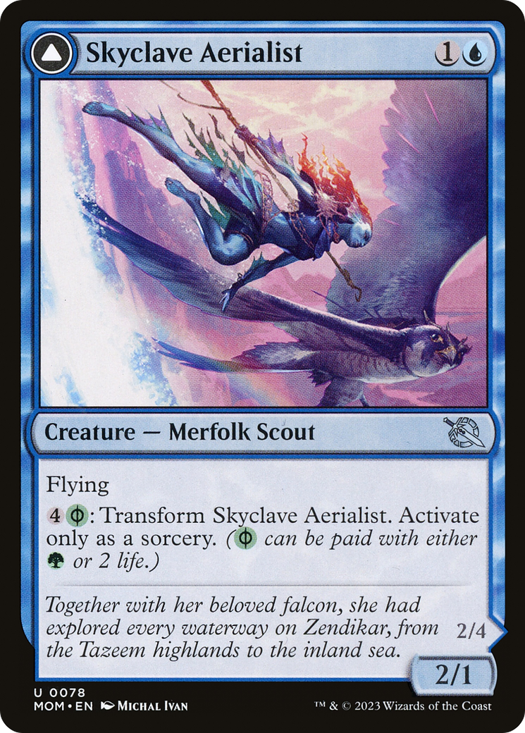 Skyclave Aerialist (MOM-078) - March of the Machine Foil