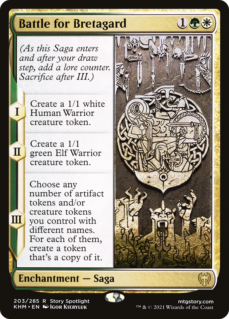 Bataille de Bretagard (KHM-203) - Kaldheim Foil