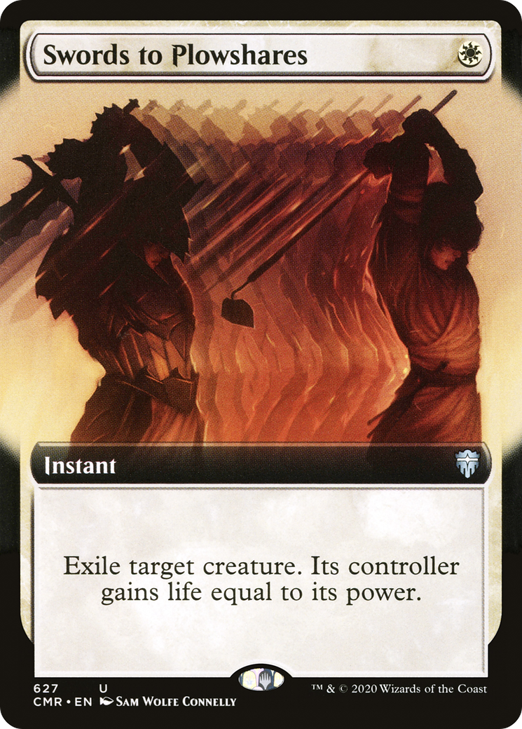 Swords to Plowshares (Extended Art) (CMR-627) - Commander Legends: (Extended Art)