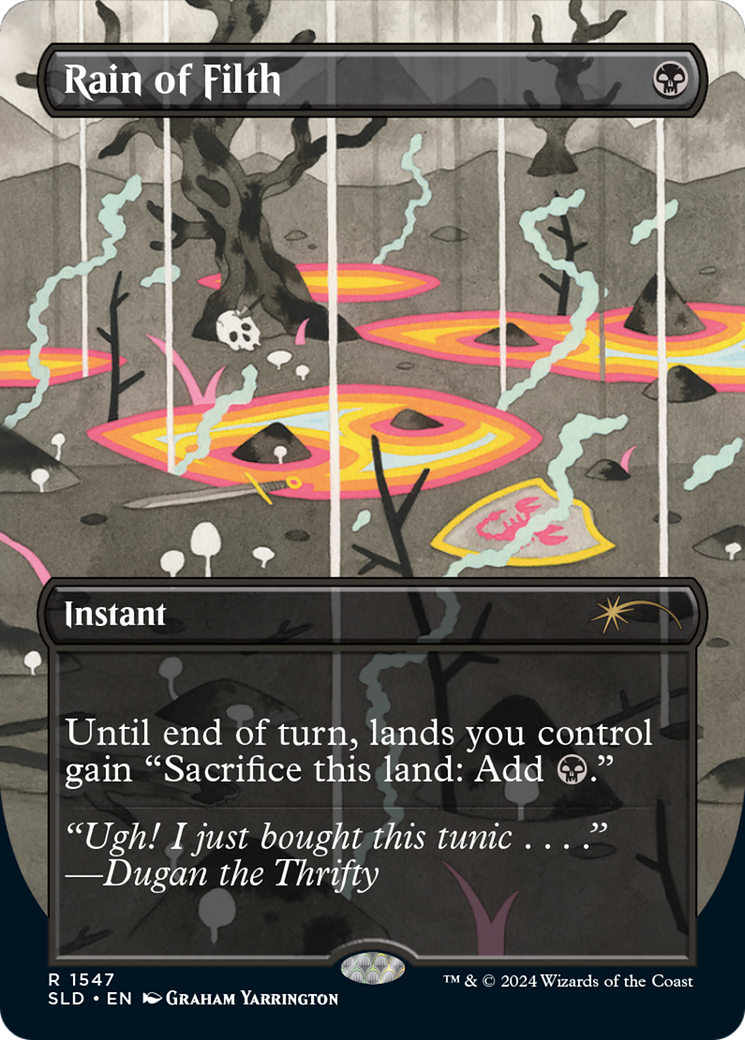 Pluie de saletés (SLD-1547) - Goutte secrète (sans bordure)