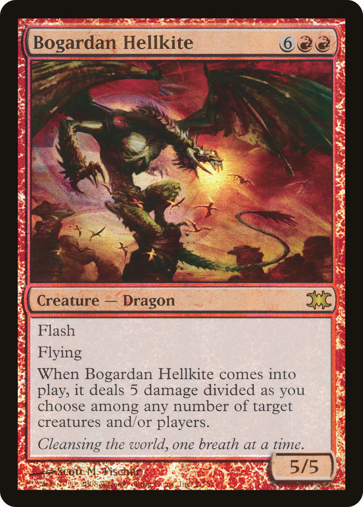 Bogardan Hellkite (DRB-002) - From the Vault : Dragons Foil