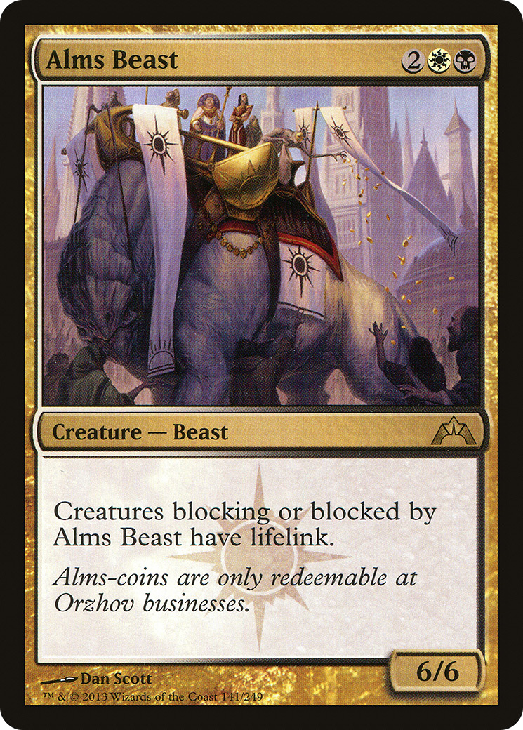Bête de l'aumône (GTC-141) - Gatecrash Foil