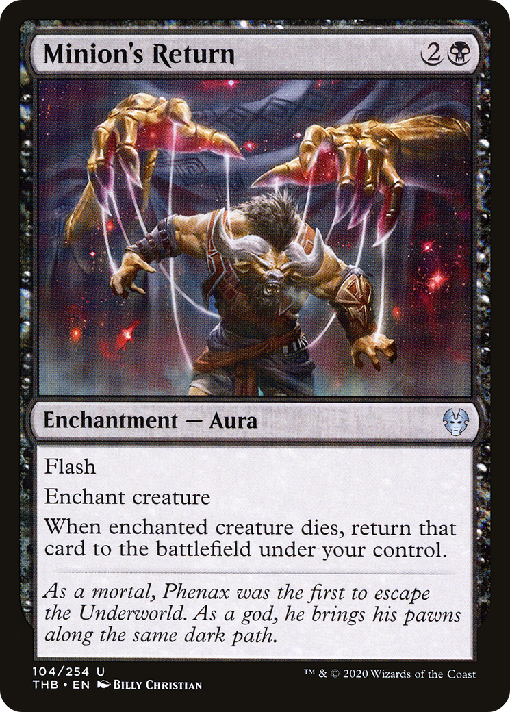 Le Retour des Minions (THB-104) - Theros Par-delà la Mort