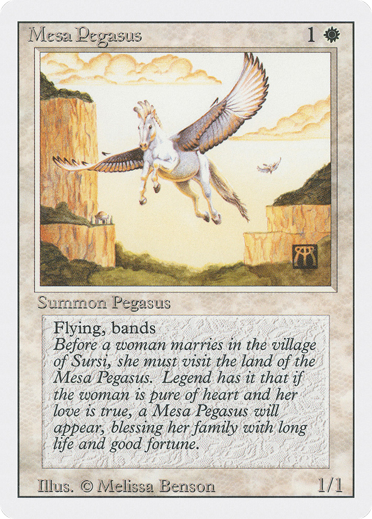 Mesa Pegasus (3ED-028) - Édition révisée