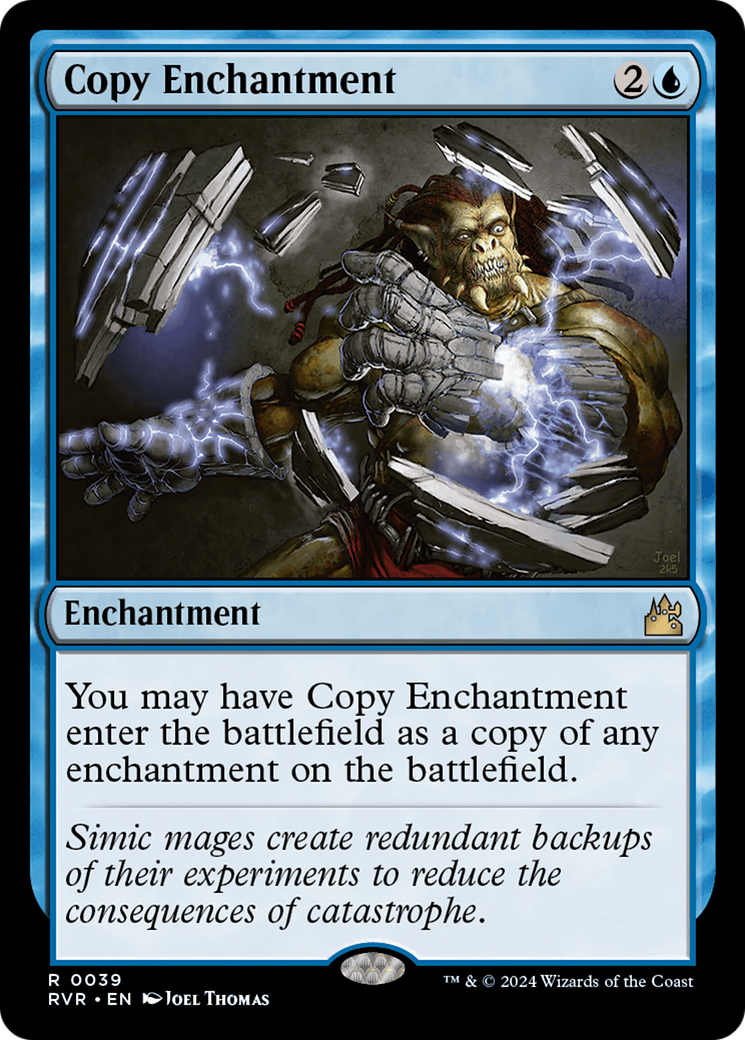 Copy Enchantment (RVR-039) - Ravnica Remastered Foil