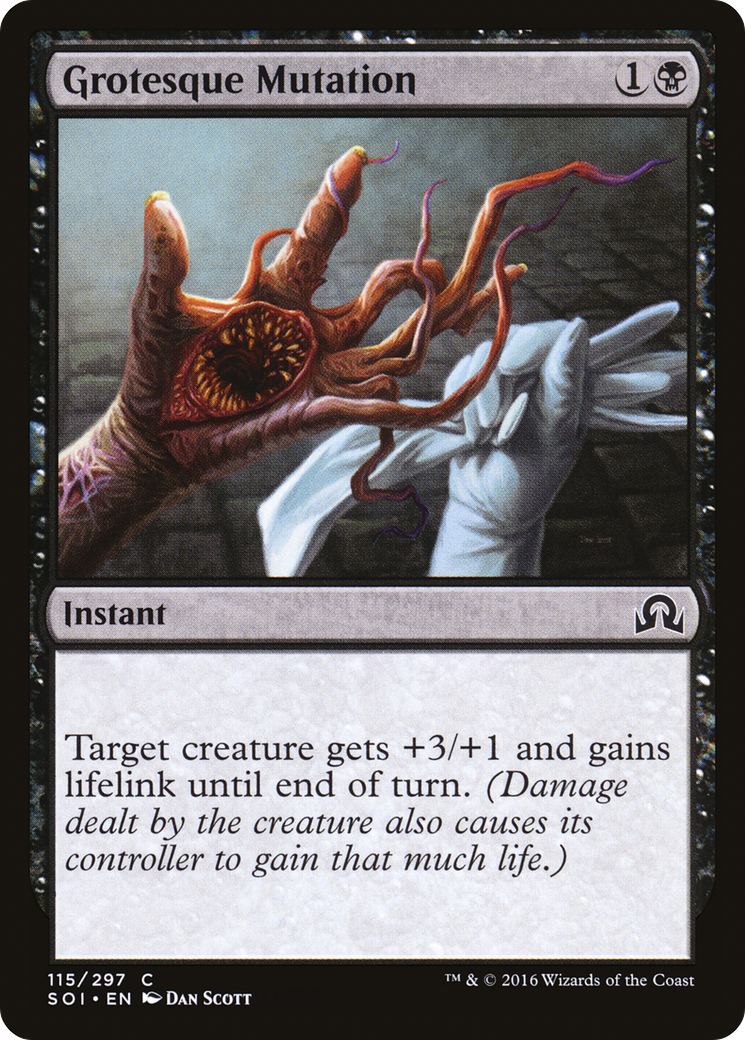 Mutation grotesque (SOI-115) - Ombres sur Innistrad