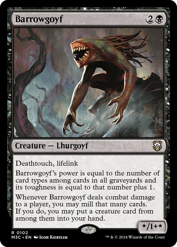 Barrowgoyf (M3C-102) - Commandant de Modern Horizons 3