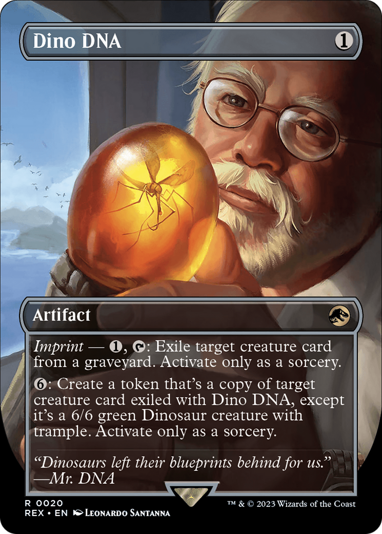 ADN de dinosaure (REX-020) - Collection Jurassic World (sans bordure)