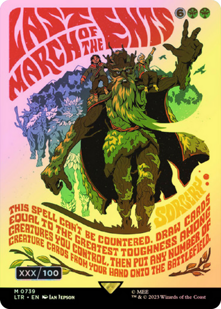 Last March of the Ents (LTR-739Z) - The Lord of the Rings: Tales of Middle-earth (Borderless) Foil