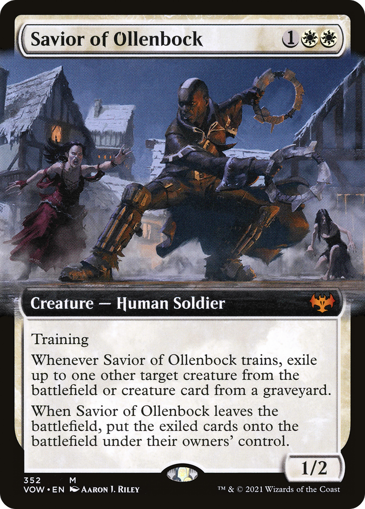 Savior of Ollenbock (Extended Art) (VOW-352) - Innistrad: Crimson Vow: (Extended Art) Foil