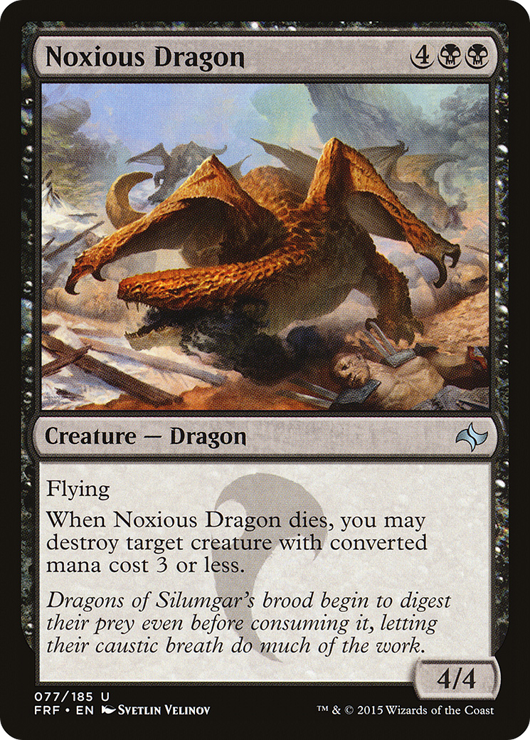 Dragon Noxious (FRF-077) - Destin Reforgé (feuille)