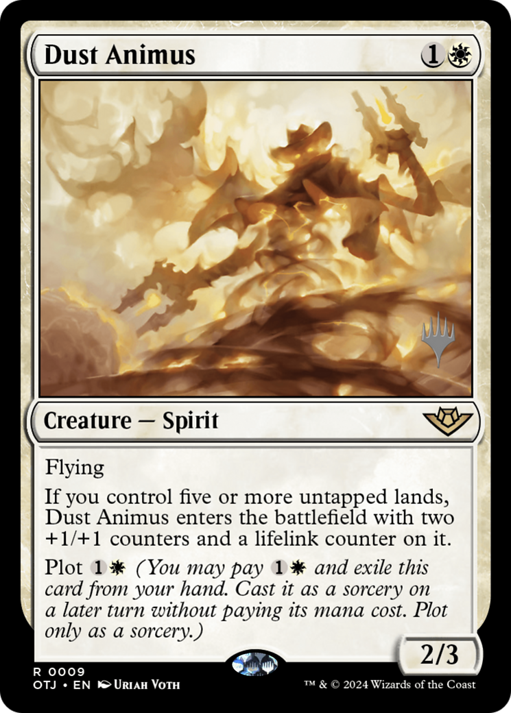 Dust Animus (POTJ-09P) - Cartes promotionnelles Outlaws of Thunder Junction