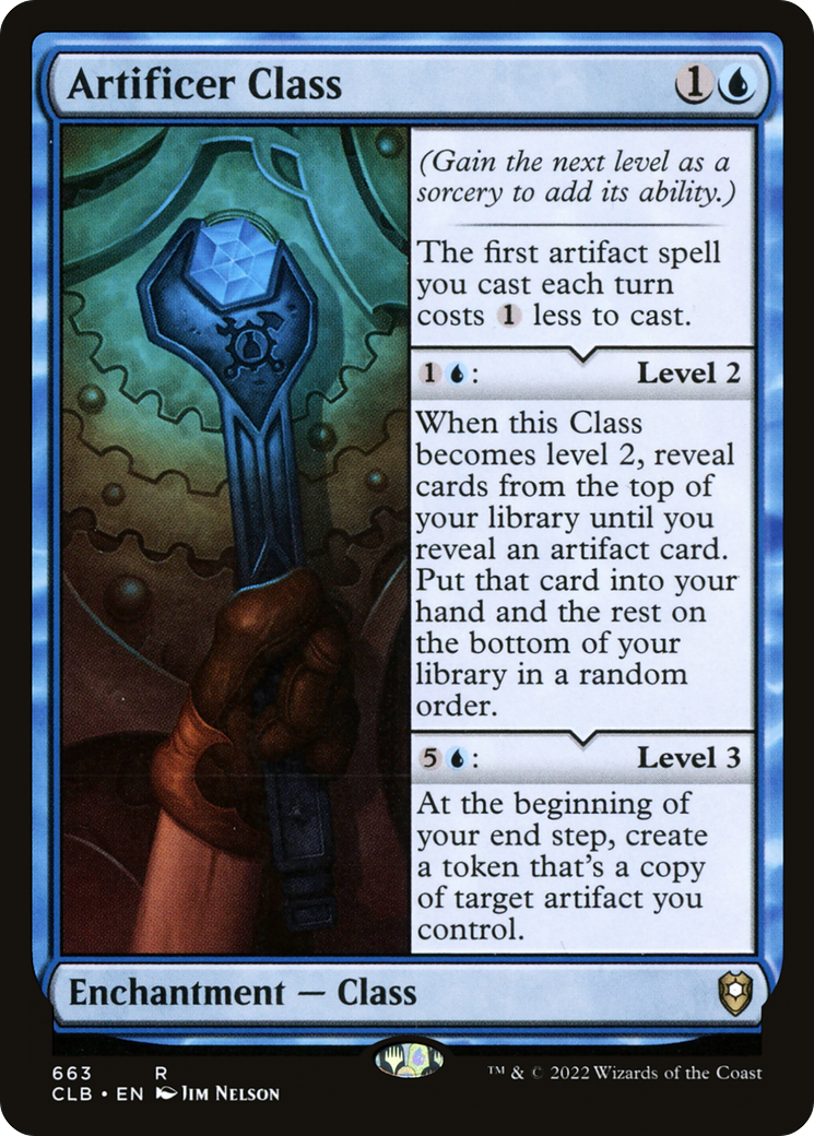 Classe Artificier (CLB-663) - Commander Legends : La Bataille de Baldur's Gate