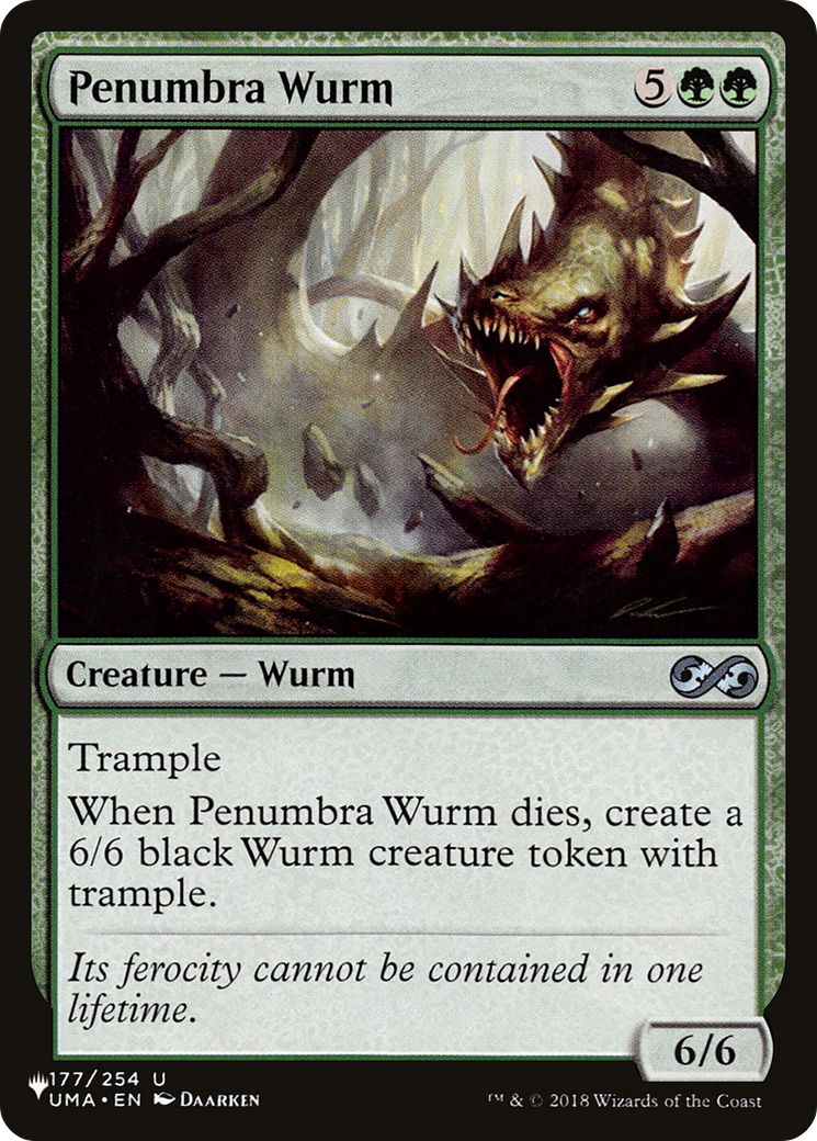 Penumbra Wurm (LIST-UMA-177) - The List