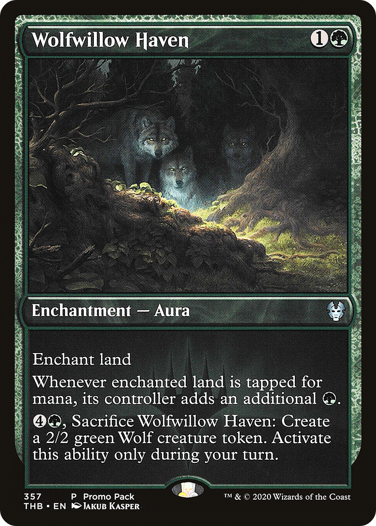 Wolfwillow Haven (PPTHB-357) - Theros Beyond Death Foil