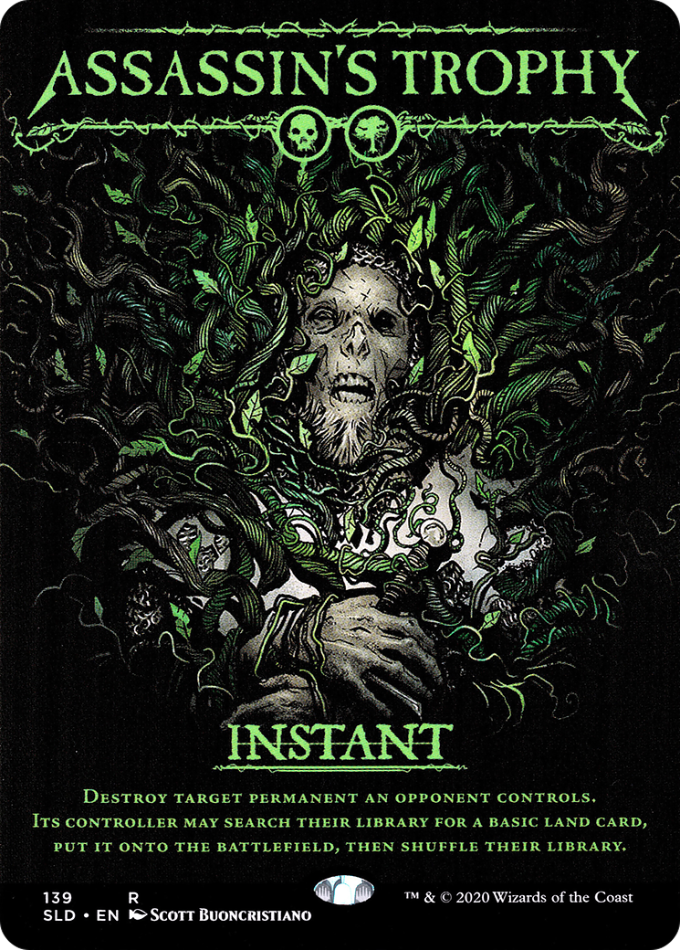 Trophée de l'assassin (SLD-139) - Butin secret (sans bordure)