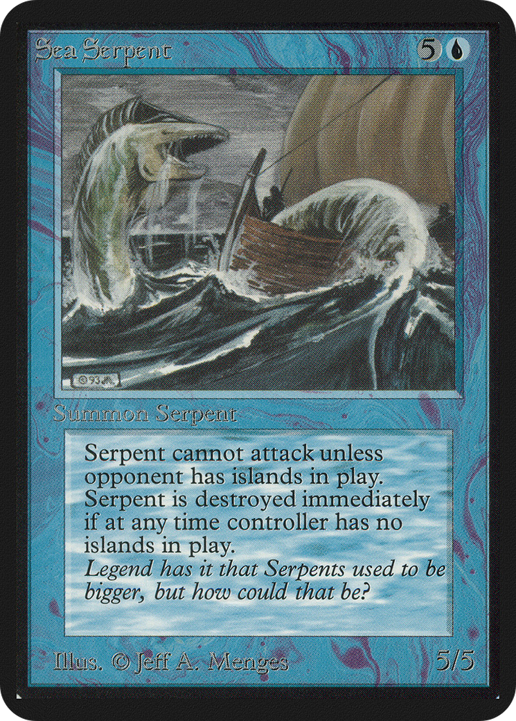 Serpent de mer (LEA-076) - Édition limitée Alpha