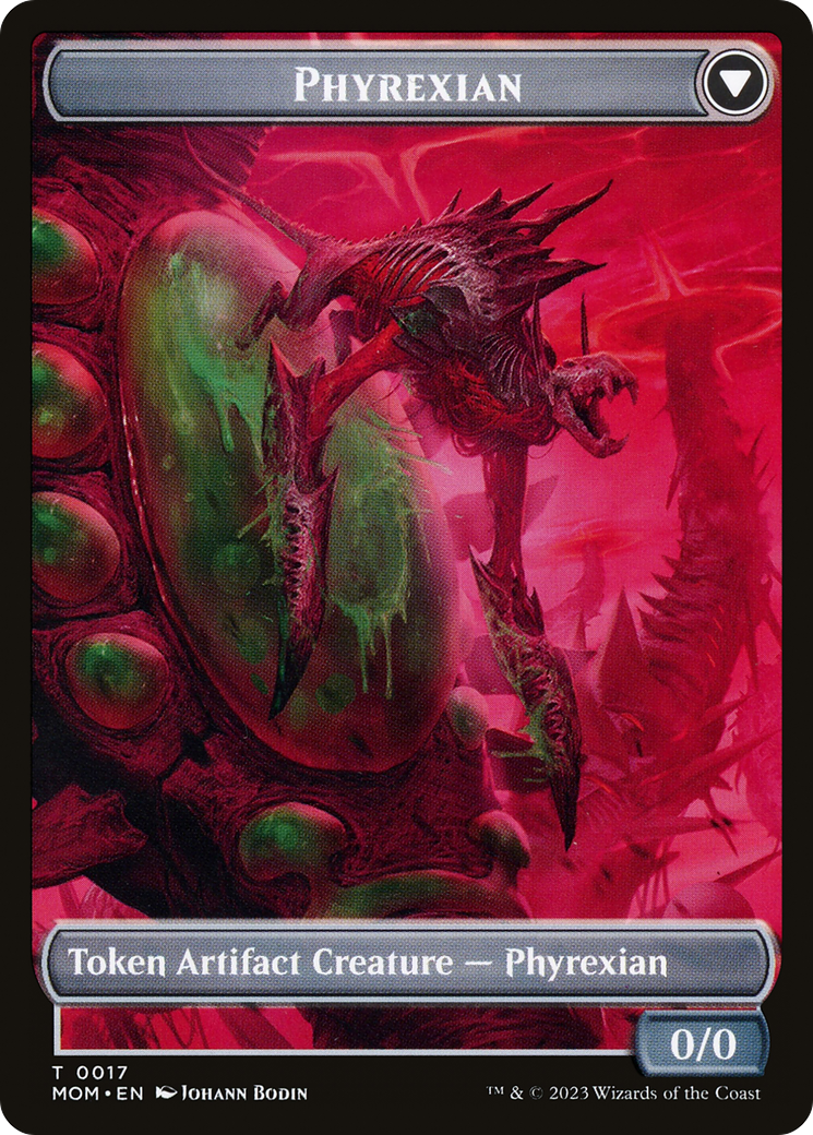 Incubator // Phyrexian (TMOM-017) - March of the Machine Tokens