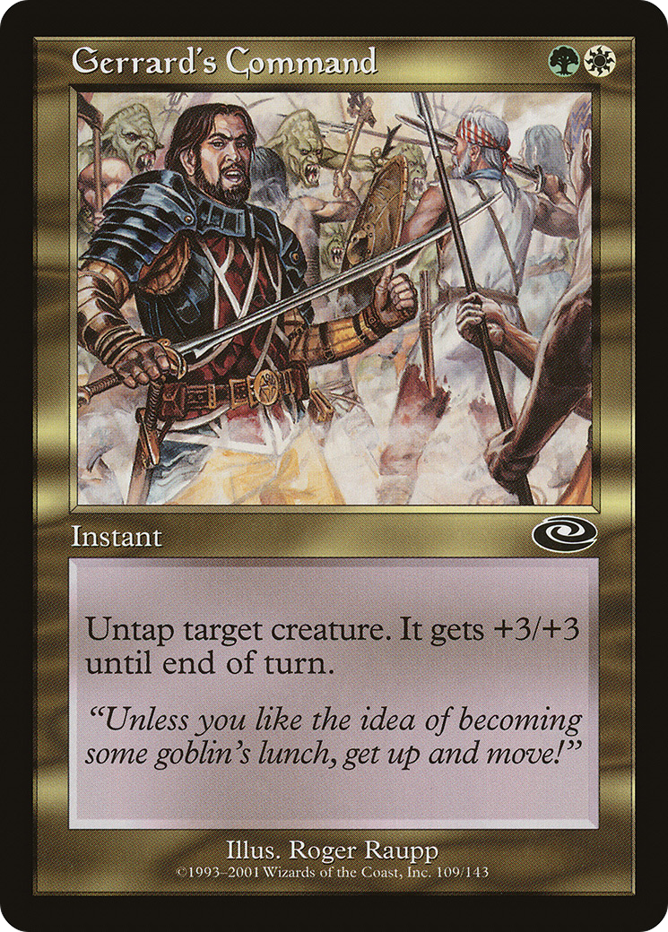 Commandement de Gerrard (PLS-109) - Planeshift Foil