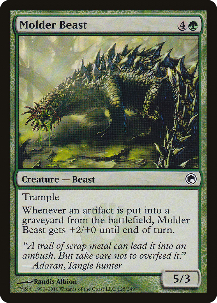 Molder Beast (SOM-125) - Cicatrices de Mirrodin Foil