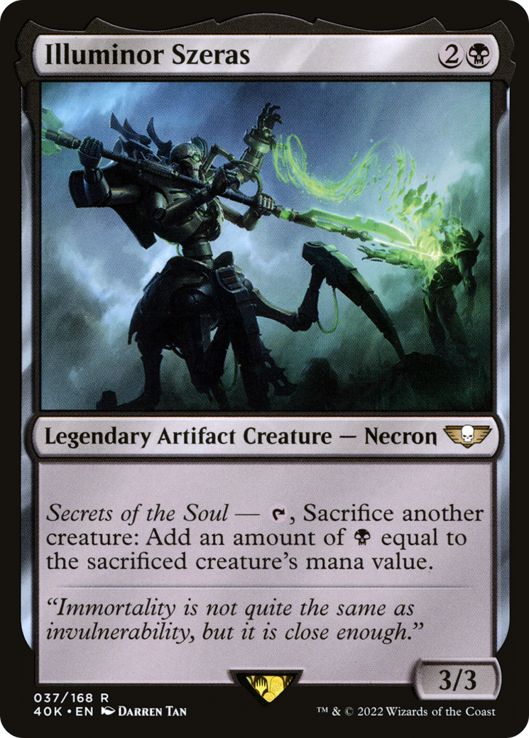 Illuminateur Szeras (40K-037) - Commandant de Warhammer 40,000