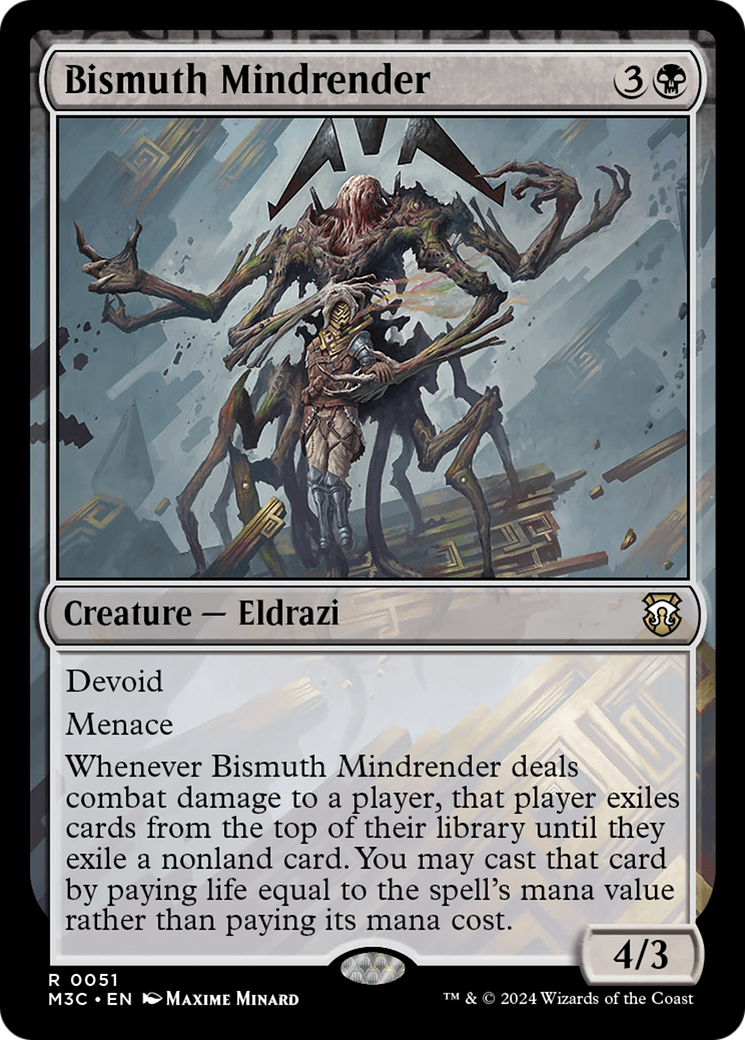Bismuth Mindrender (M3C-051) - Modern Horizons 3 Commandant : (dépourvu)