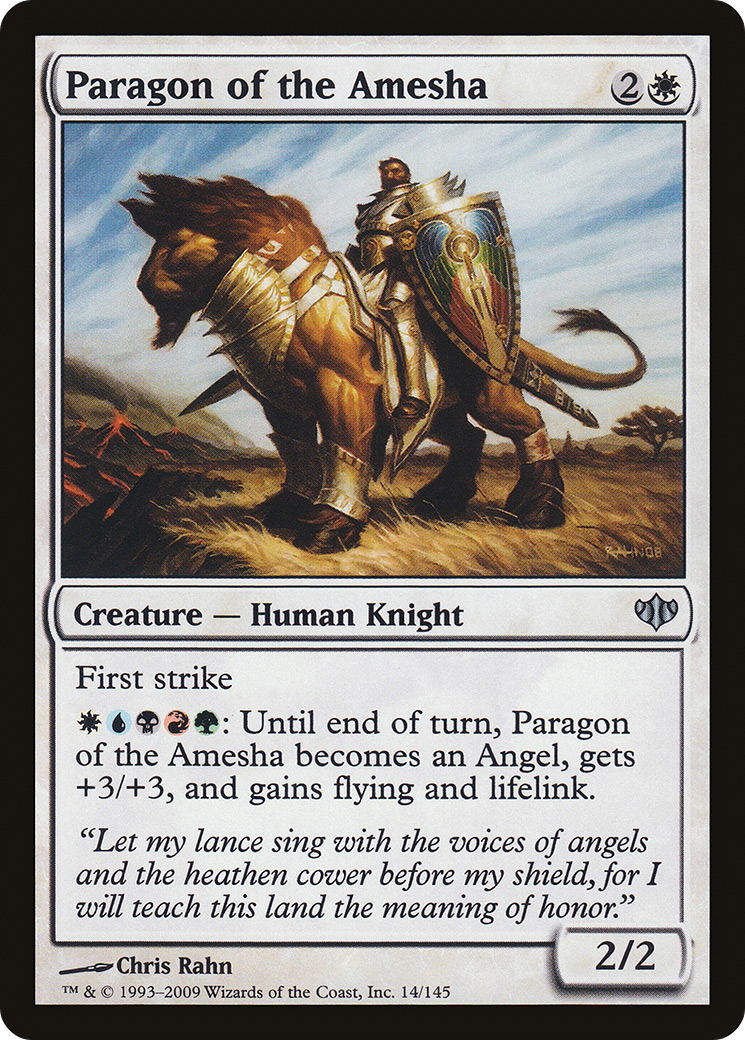 Parangon d'Amesha (CON-014) - Conflux
