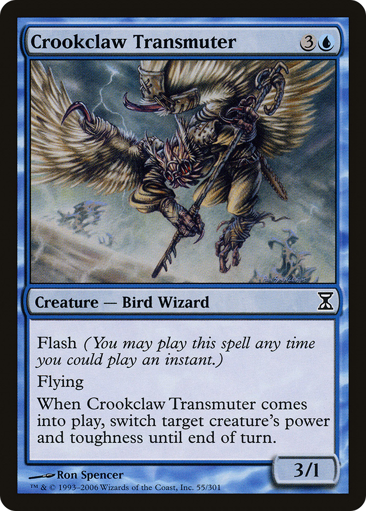 Crookclaw Transmuter (TSP-055) - Time Spiral Foil