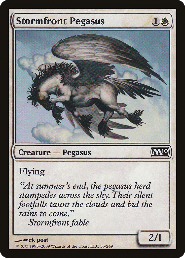 Pégase Stormfront (M10-035) - Magic 2010 Foil
