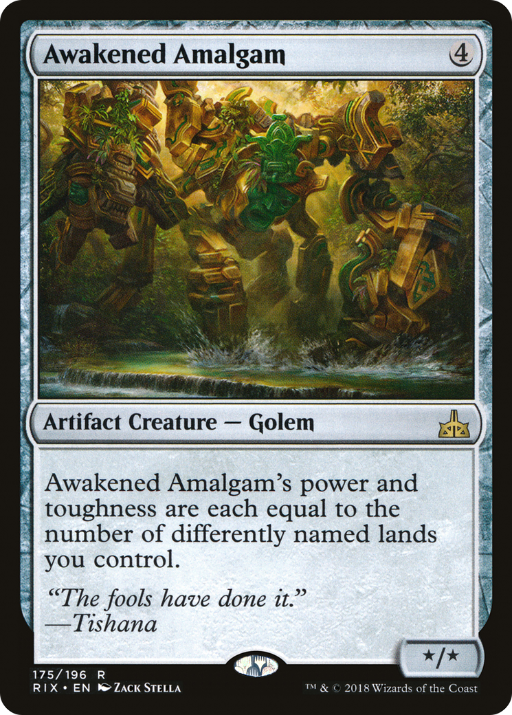 Amalgame éveillé (RIX-175) - Les rivaux d'Ixalan