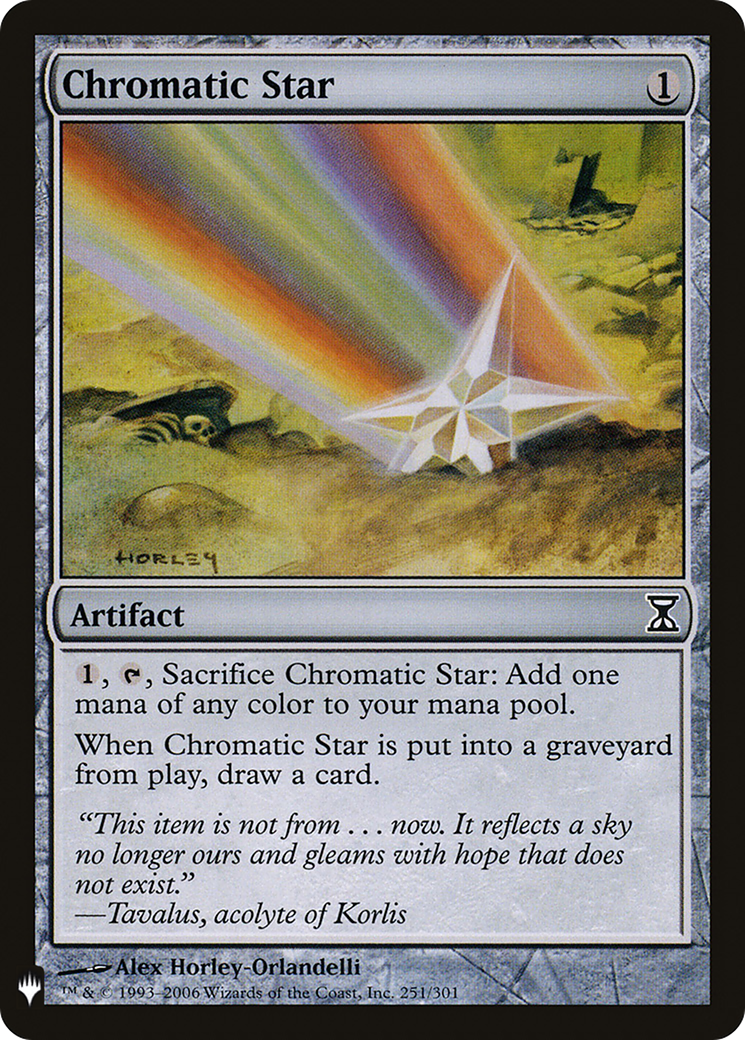 Chromatic Star (LIST-251) - The List