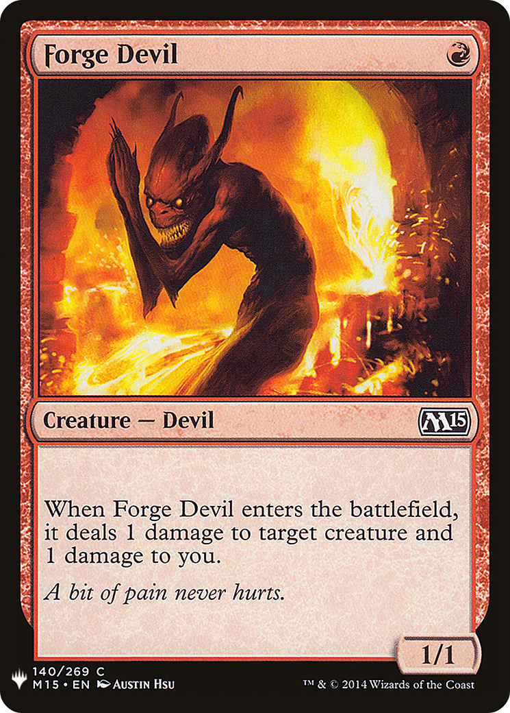 Forge Devil (LIST-140) - The List