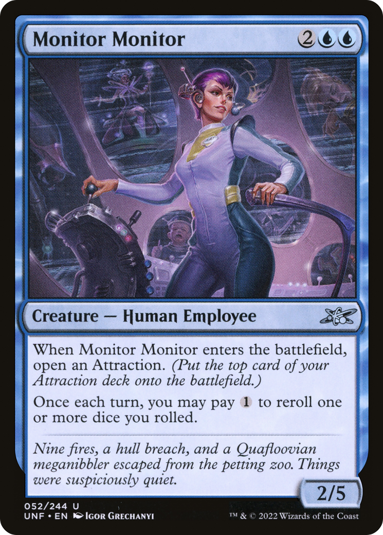 Moniteur (UNF-052) - Unfinity Foil