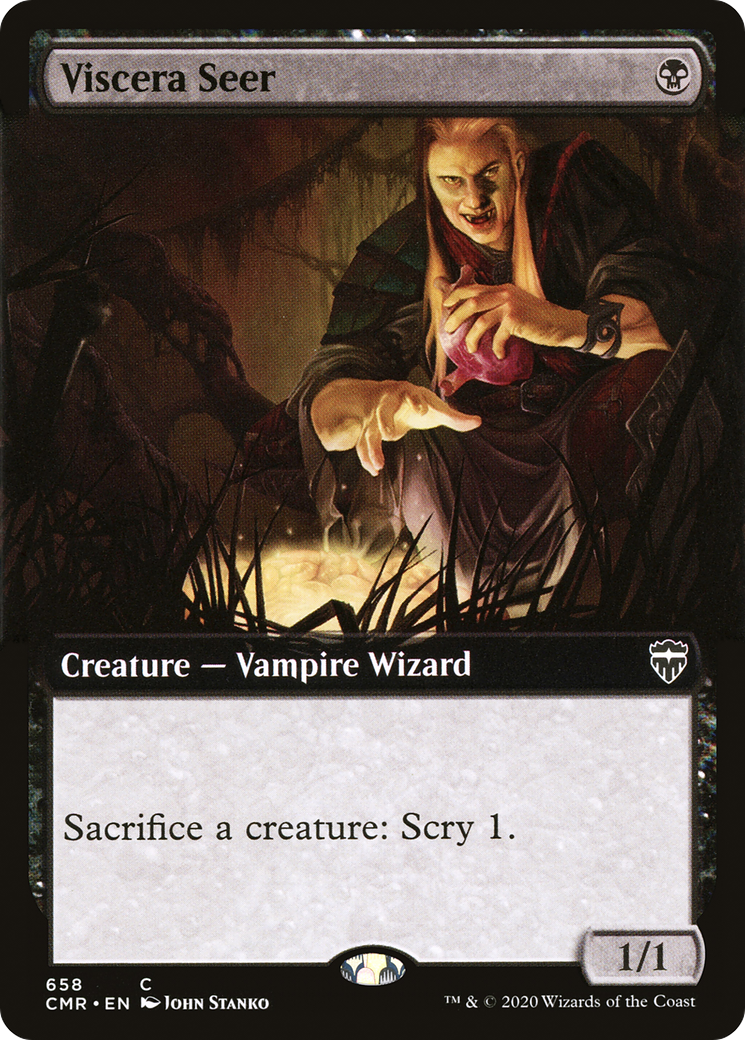 Viscera Seer (CMR-658) - Commander Legends : (Extended Art) Foil