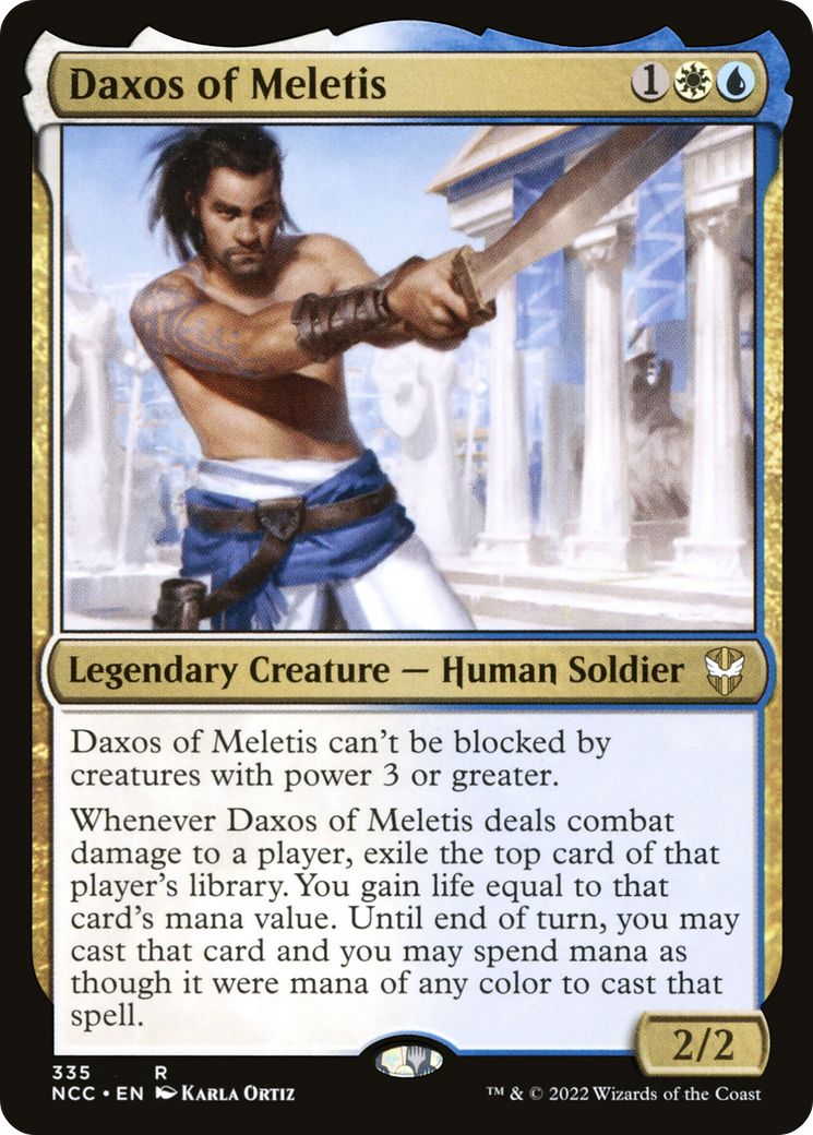 Daxos de Meletis (NCC-335) – Nouveau commandant de Capenna