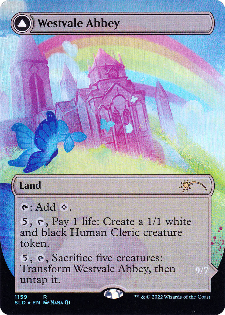 Westvale Abbey (SLD-1159) - Secret Lair Drop (Borderless) Foil