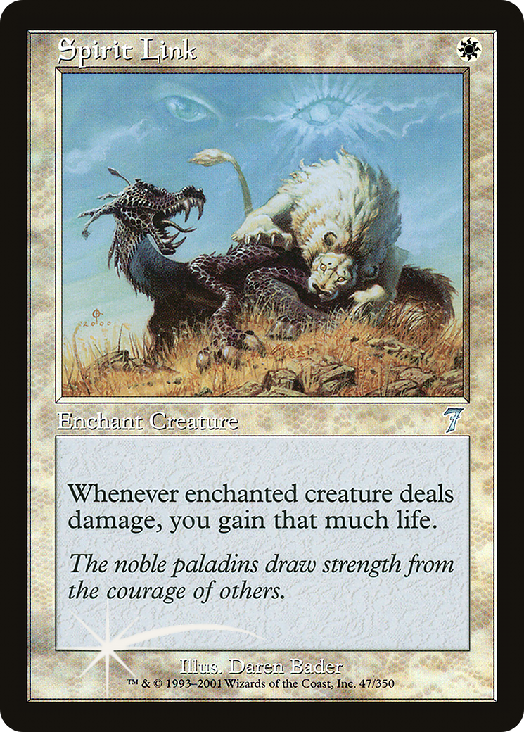 Spirit Link (7ED-47★) - Seventh Edition Foil