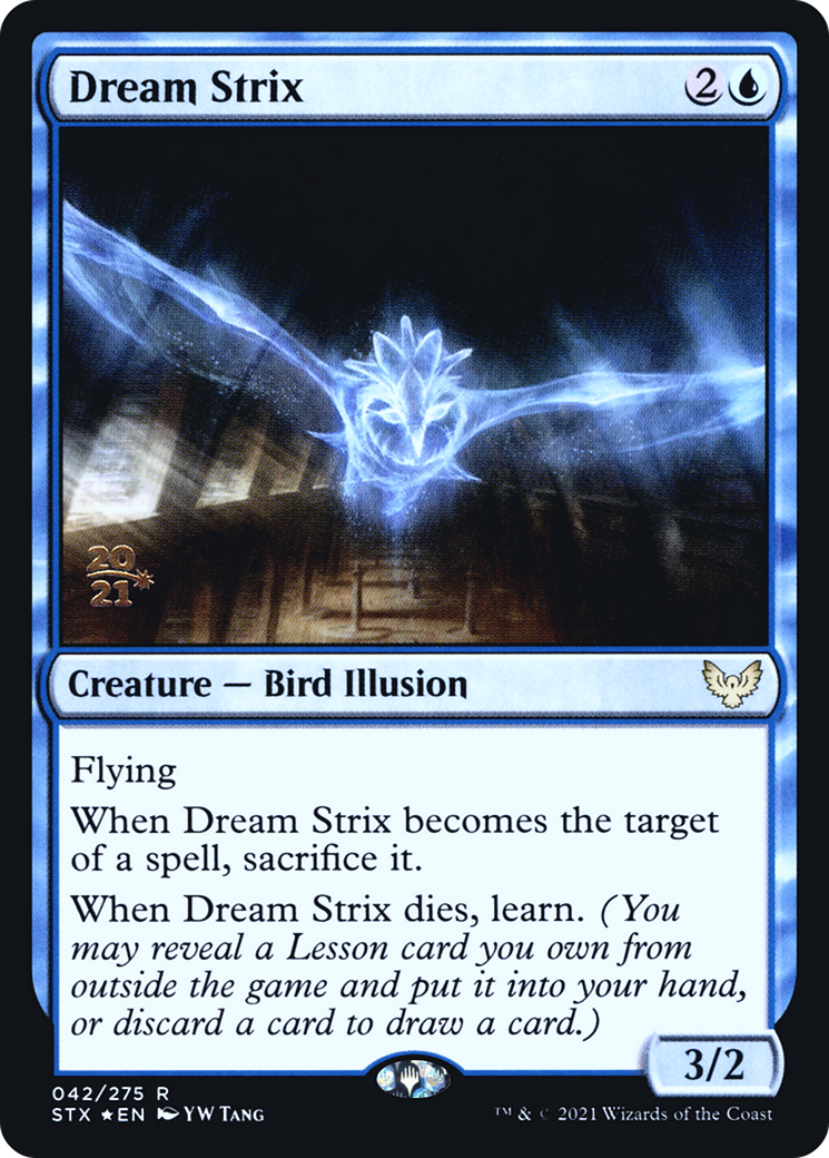 Dream Strix (PRE-042) - Strixhaven: School of Mages Promos Foil