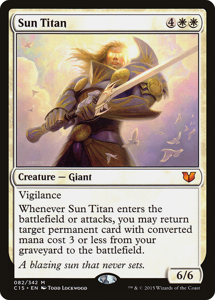 Titan solaire (C15-082) - Commandant 2015