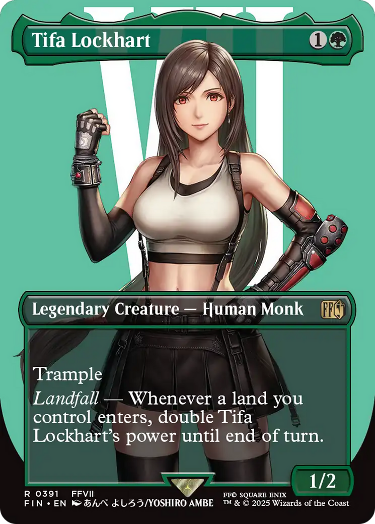 Tifa Lockhart (FIN-391) - FINAL FANTASY (Borderless)