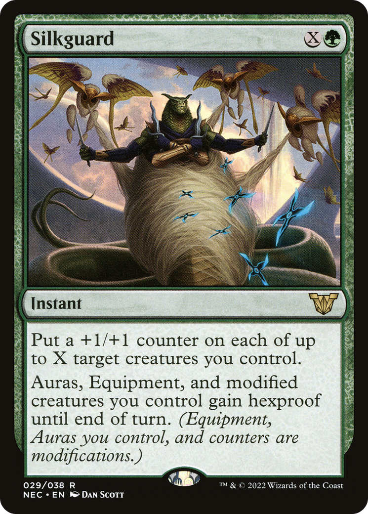 Silkguard (NEC-029) - Neon Dynasty Commander