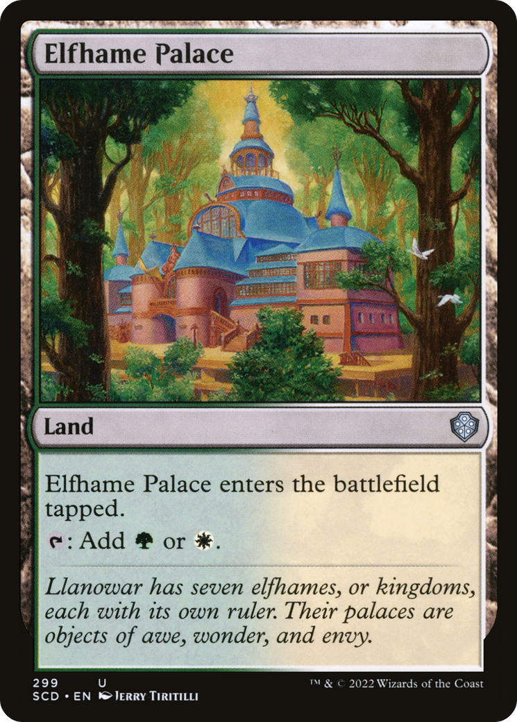 Elfhame Palace (SCD-299) - Starter Commander Decks