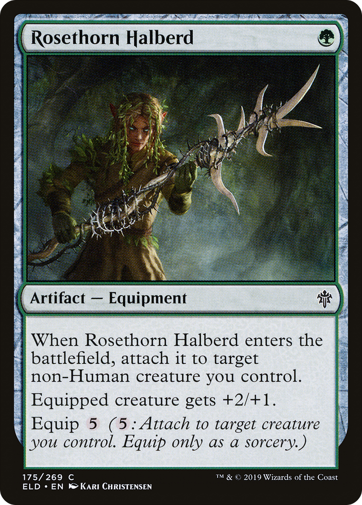 Hallebarde d'épine de rose (ELD-175) - Trône d'Eldraine Foil