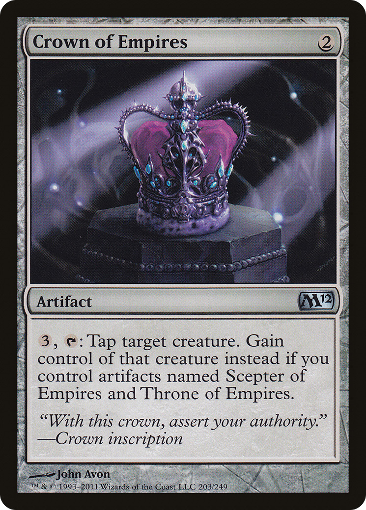 Couronne des Empires (M12-203) - Magic 2012 Foil