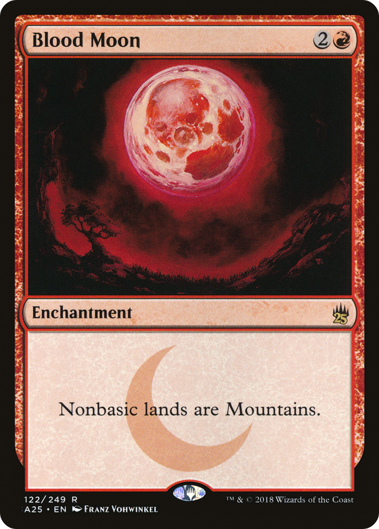 Lune de sang (A25-122) - Masters 25